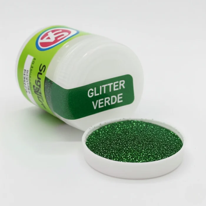 Glitter em Pó para Decoração Verde (5g) - SugarArt B