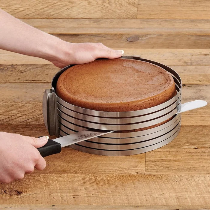 Aro Cortador de Camadas de Bolo Ajustável - Doupan C