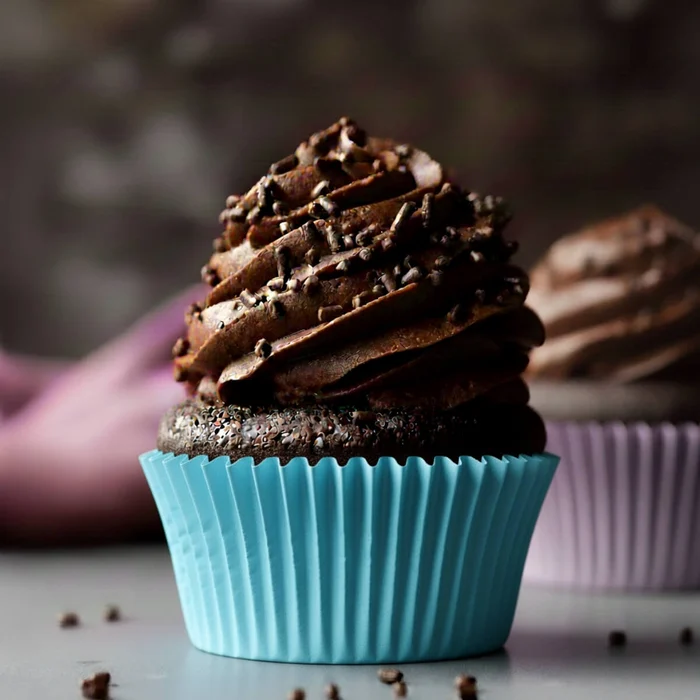 Forminha Cupcake Azul Bebe 3