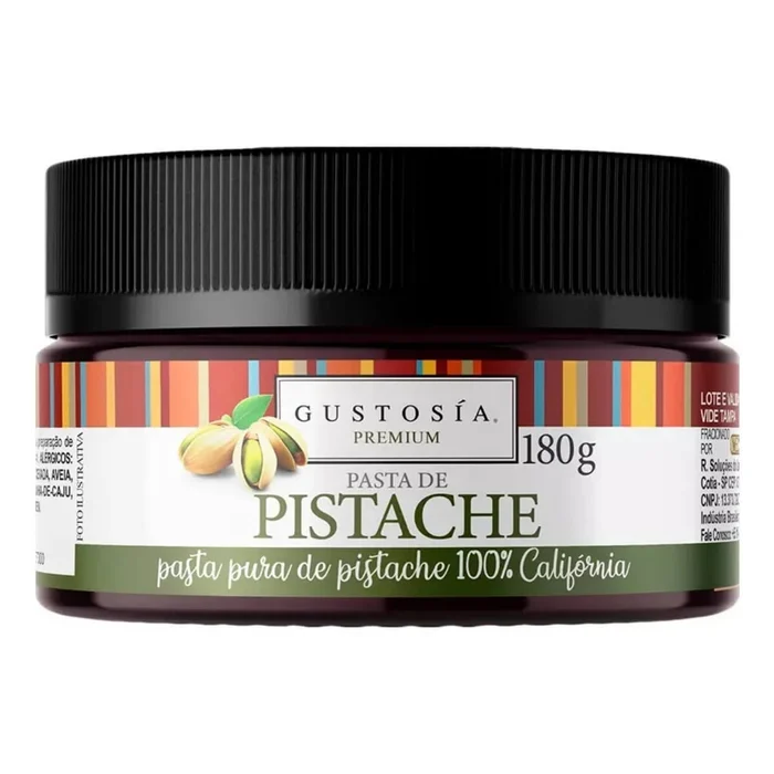 Pasta Saborizante Pistache 100 California 180g - Gustosia Premium B