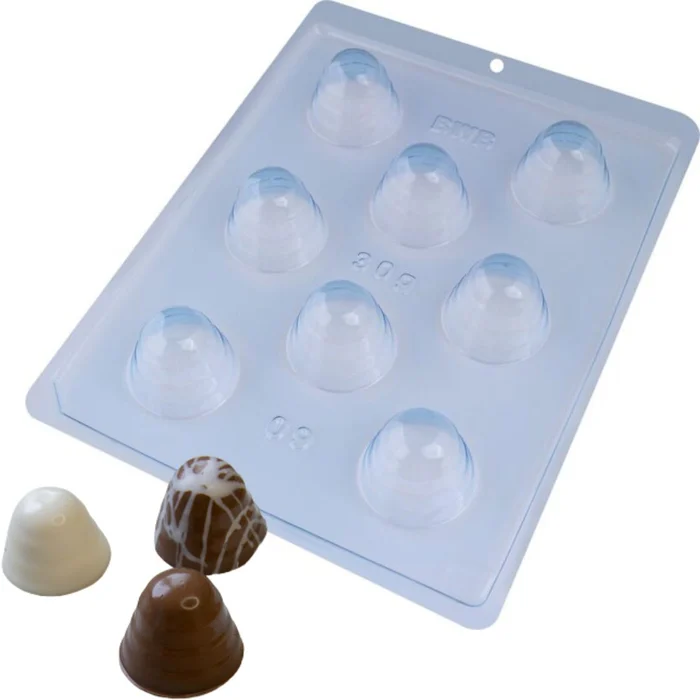 Forma de Chocolate Bombom Dantop 30g (10 uni) em Acetato - BWB