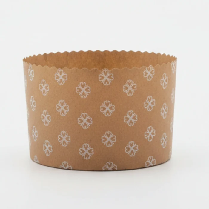 Forma para Panetone 500g Papel Kraft 10uni - Ultrafest