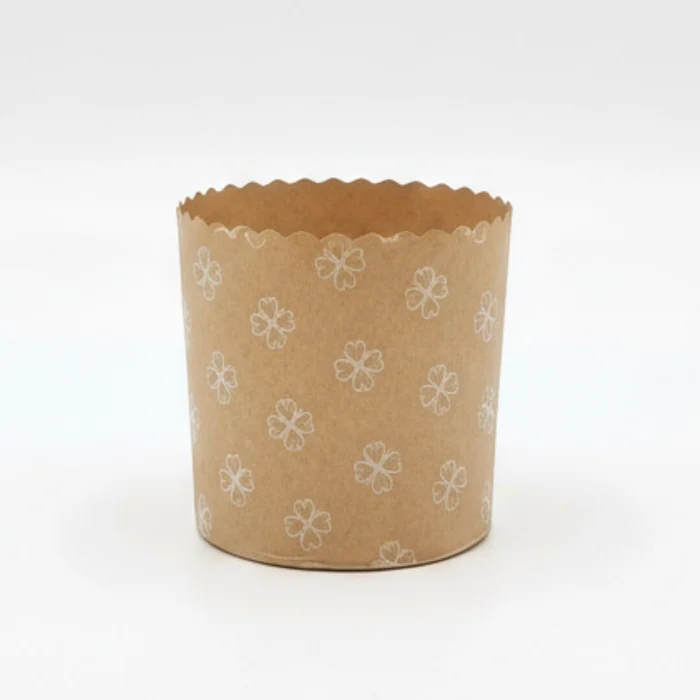 Forma para Panetone 250g Papel Kraft 10uni - Ultrafest