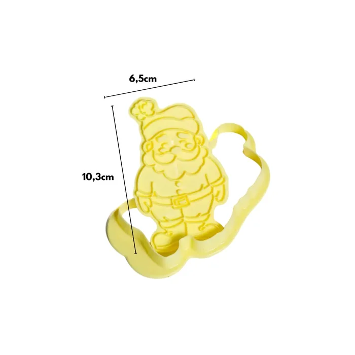 Cortador com Carimbo Papai Noel (2pcs) - BlueStar (2)