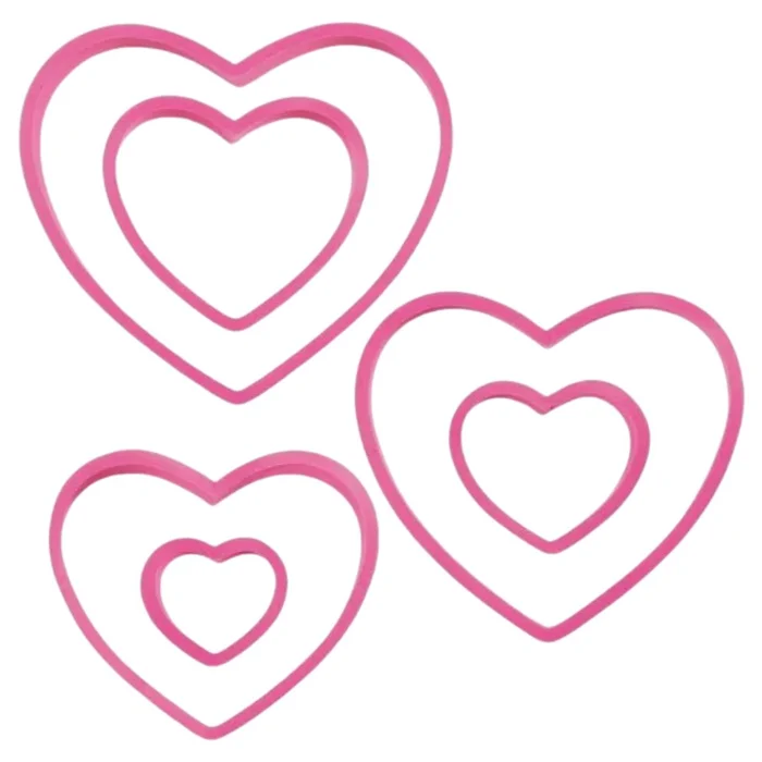 Kit Cortadores Coração (6pcs) - Wilton (5)