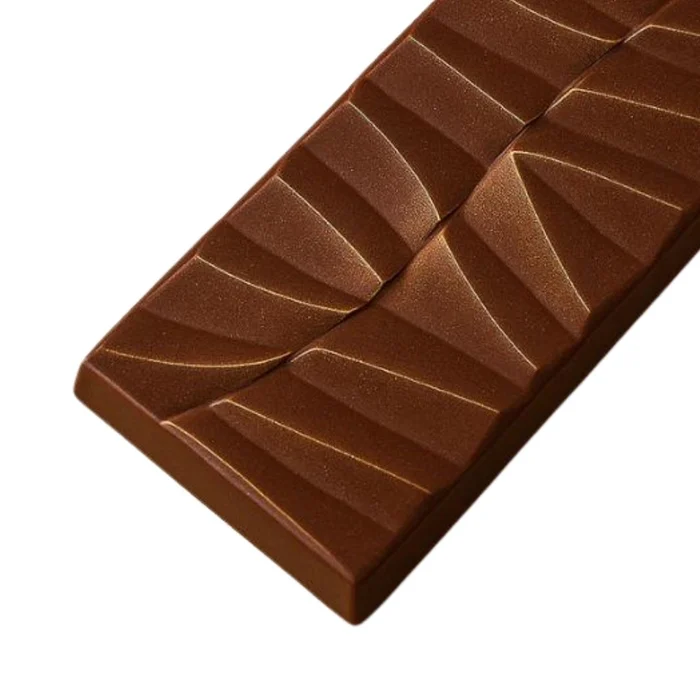 Forma de Chocolate Tablete/Barra Dunas (200g) Acetato e Silicone - BWB (4)
