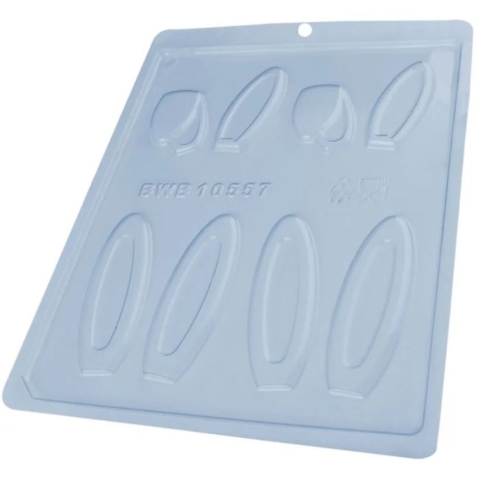 Forma de Chocolate Orelhas de Coelho (10uni) em Acetato - BWB (2)