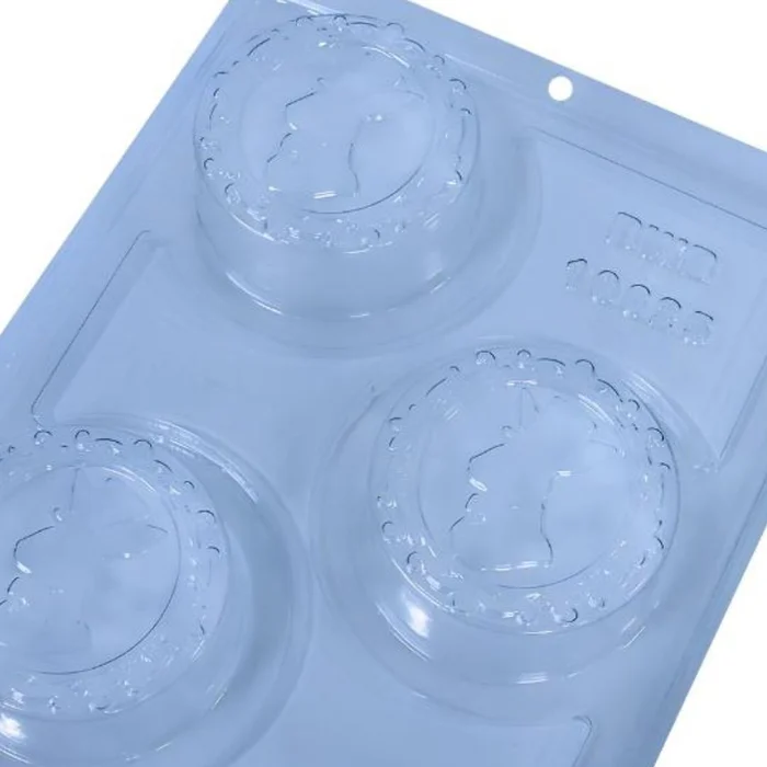 Forma de Chocolate Páscoa Pão de Mel Classico do Coelho (140g) Acetato e Silicone - BWB (3)