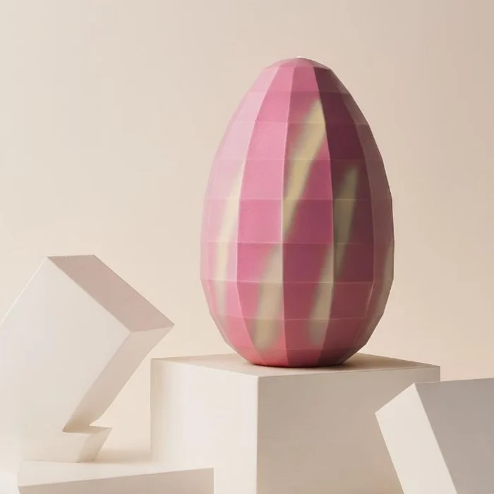 Forma de Chocolate Ovo de Páscoa Mosaico (350g) Acetato e Silicone - BWB (5)