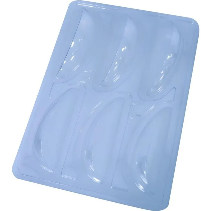 Forma de Chocolate Ovo de Páscoa Fatias (145g) Acetato e Silicone - BWB (2)