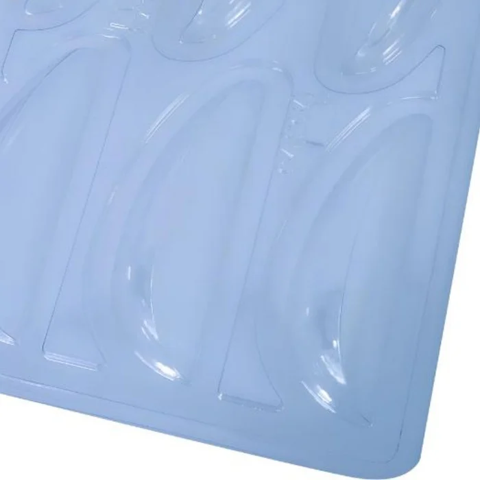 Forma de Chocolate Ovo de Páscoa Fatias (145g) Acetato e Silicone - BWB (3)