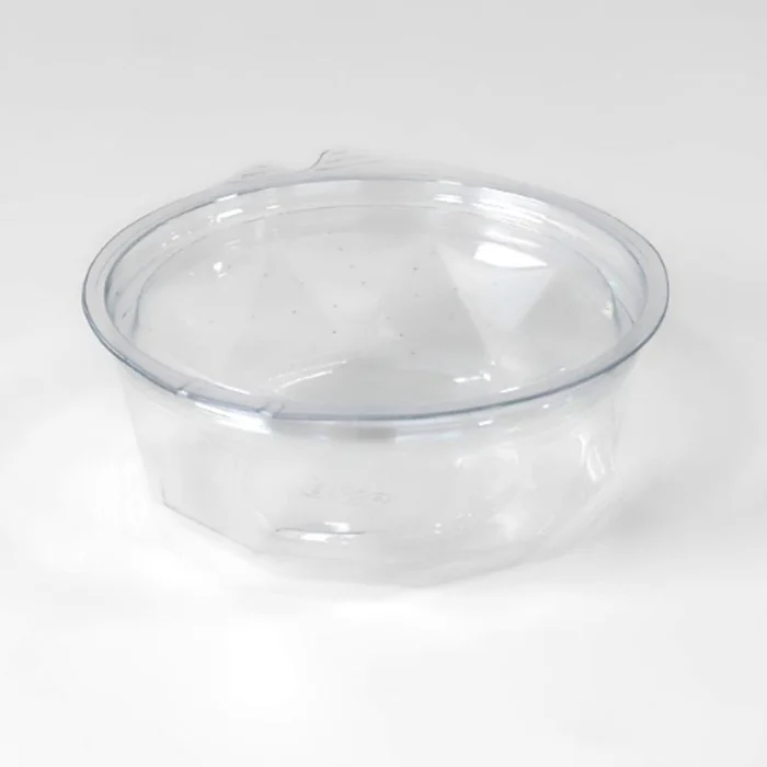 Embalagem Redonda Diamantada Articulada com Vedação 250ml (10uni) - BWB (2)