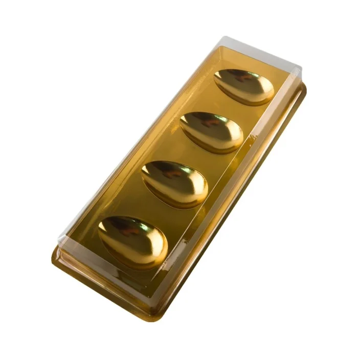 Caixa para Kit Degustação Mini Ovos 50g Dourado (10uni) - BWB (1)