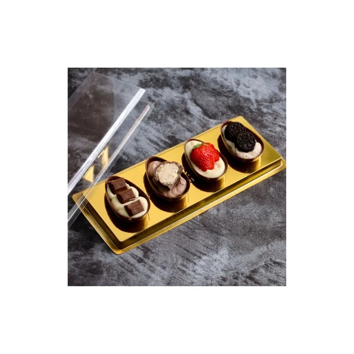 Caixa para Kit Degustação Mini Ovos 50g Dourado (10uni) - BWB (3)