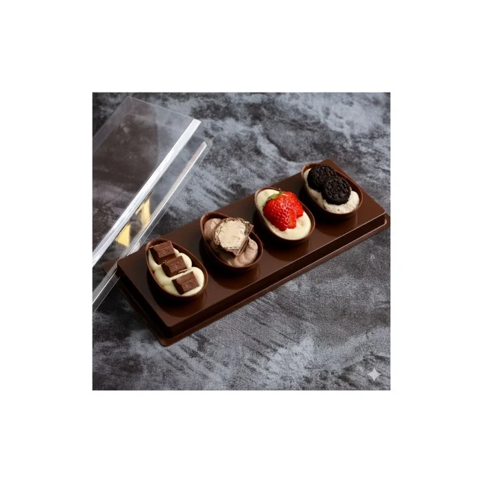 Caixa para Kit Degustação Mini Ovos 50g Caramelo (10uni) - BWB (3)