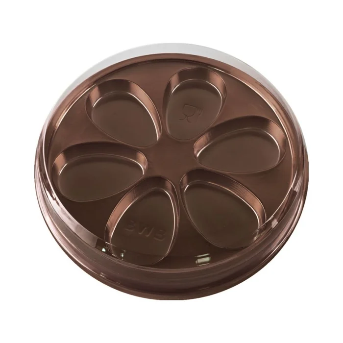 Caixa para 6 Bombons Ovos de Páscoa Gourmet Caramelo (10uni) - BWB (1)