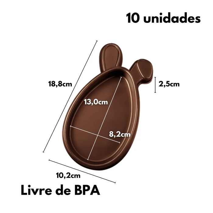 Caixa para Ovo Tablete Caramelo (10uni) - BWB (2)