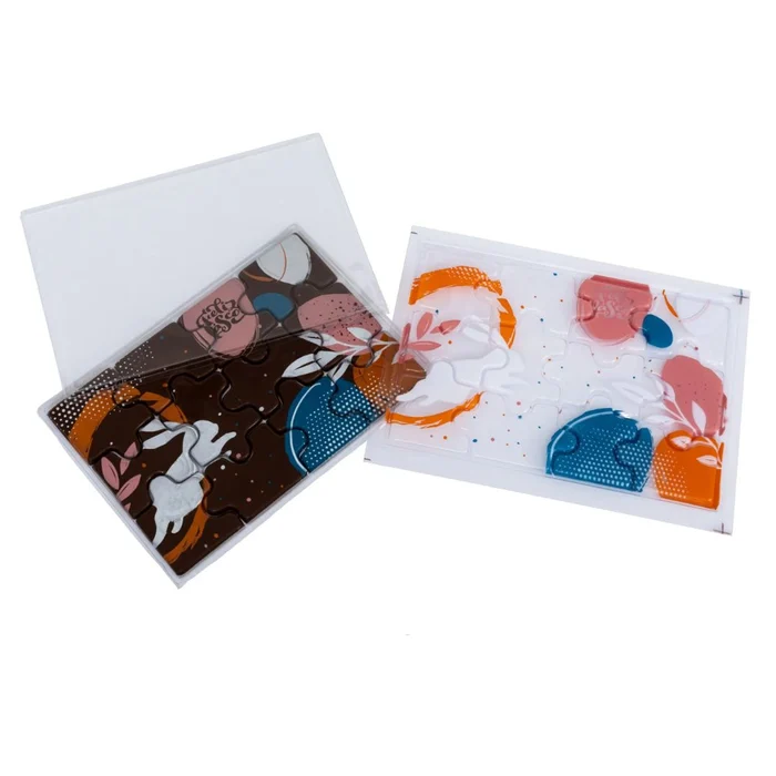 Forma Decorativa Blister Quebra-Cabeça Páscoa - Rabiscos