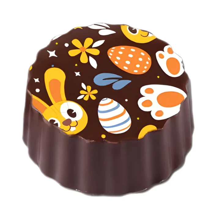 Transfer para Chocolate Páscoa 40 x 30cm - Páscoa Feliz