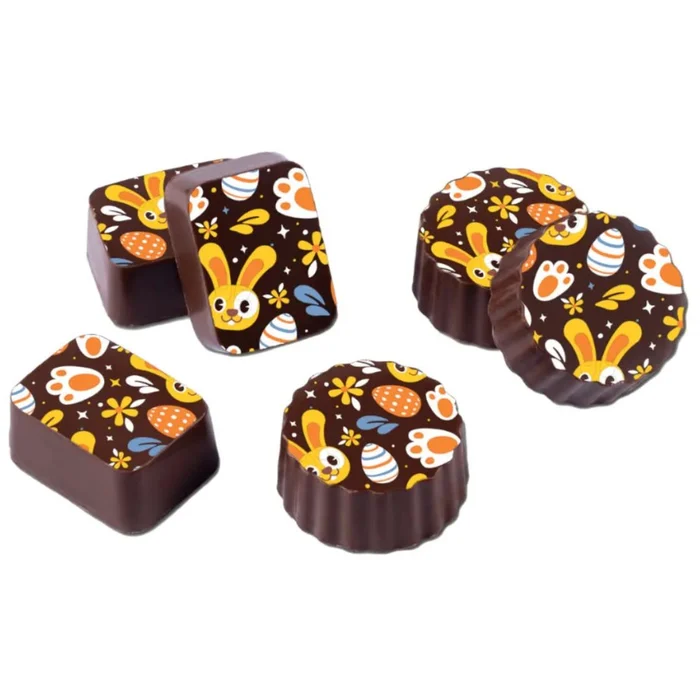 Transfer para Chocolate Páscoa 40 x 30cm - Páscoa Feliz (2)