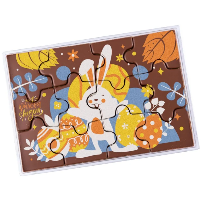 Forma Decorativa Blister Quebra-Cabeça Páscoa - Páscoa Feliz (2)