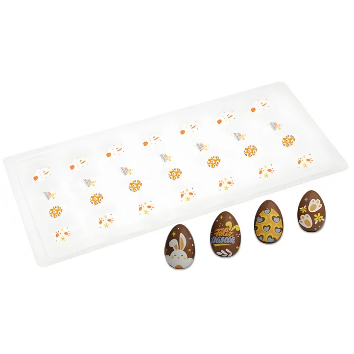 Forma Decorativa Blister Ovinhos de Páscoa - Páscoa Feliz (28 cavidades) (1)
