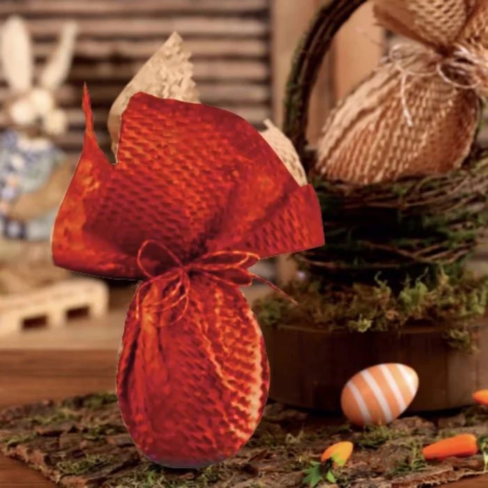 Papel Kraft Colméia Vermelho 50x50cm (10uni) - Cromus (2)