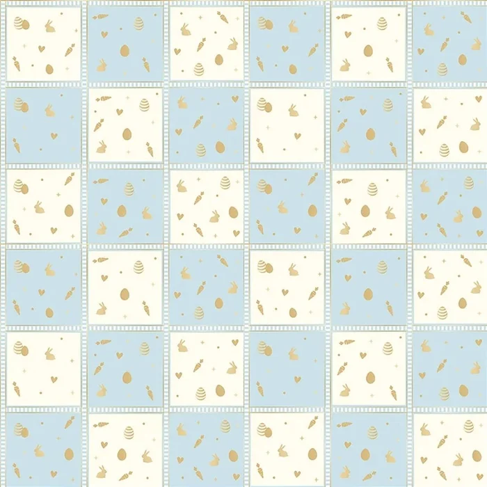 Papel Perolado Quinn Azul 69 x 89cm (25uni) - Cromus