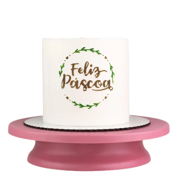 Stencil Feliz Páscoa Ramos (32 x 16cm) - BlueStar (4)