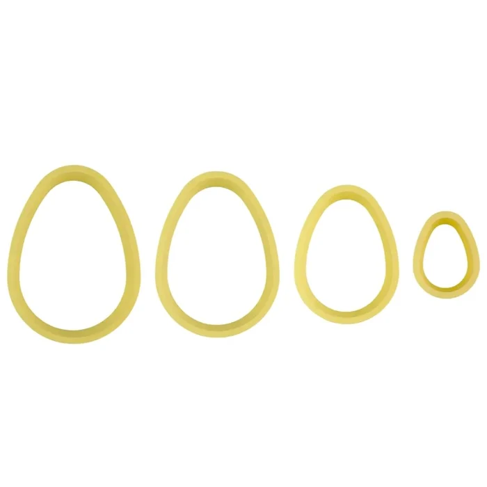 Kit Cortadores de Brownie Ovo de Páscoa Ana Brownie (4pcs) - BlueStar