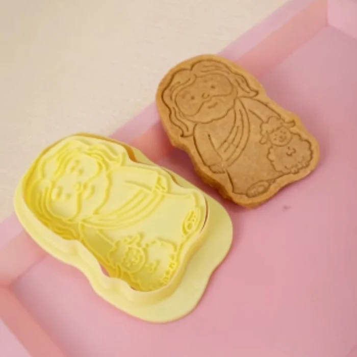 Cortador com Carimbo Jesus e Ovelhinha (2pcs) - BlueStar (4)