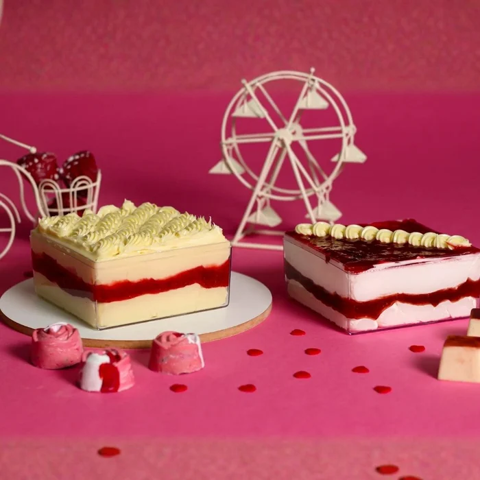 Cake Box Cristal Quadrada com Tampa (500mL) - BlueStar (6)