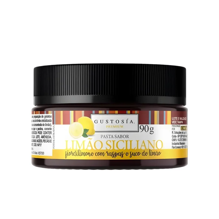 Pasta Saborizante Limão Siciliano (90g) - Gustosia Premium (2)