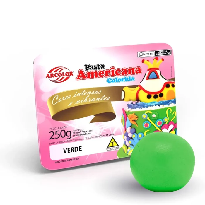 Pasta Americana Verde (250g) - Arcolor