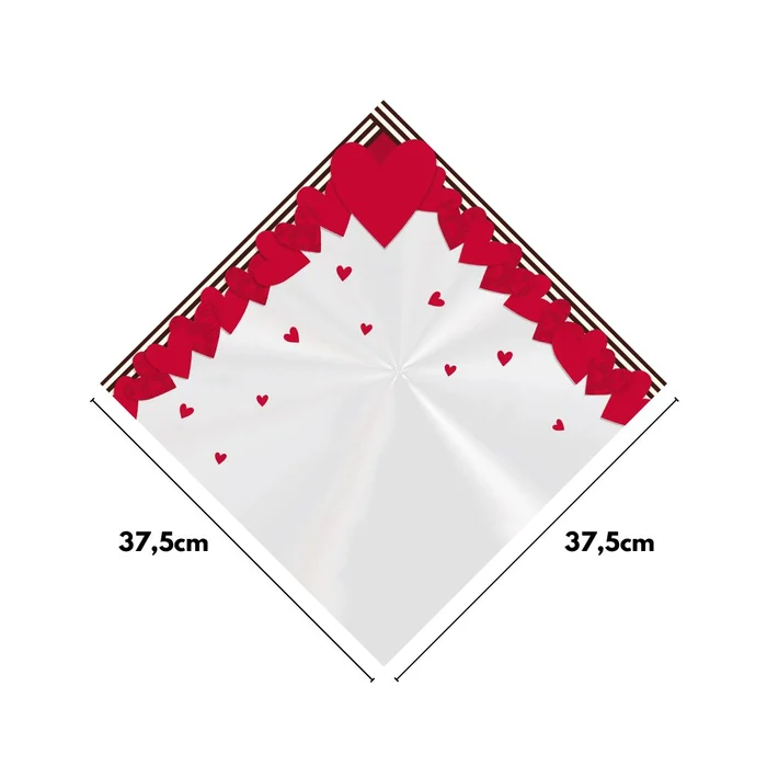 Papel Express In Love 37,5 x 37,5cm (25uni) - Cromus (2)