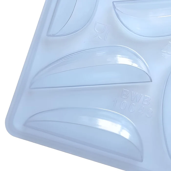 Forma de Chocolate Ovo de Páscoa Fatias (150g) Acetato e Silicone - BWB (3)