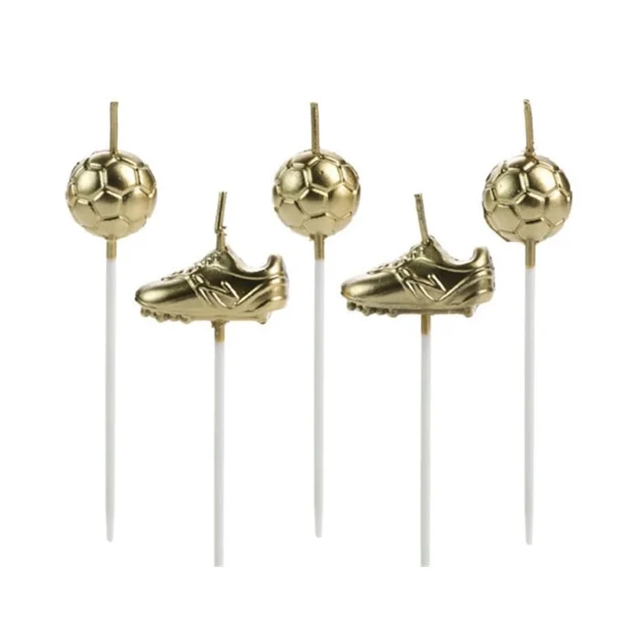 Vela Chuteira Futebol (5uni) - Silver Chef