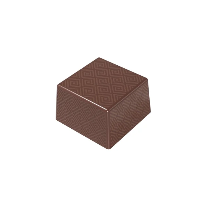 Forma de Chocolate em Policarbonato Bombom Quadrado Koani 2,5cm (10g) - Brunner (2)