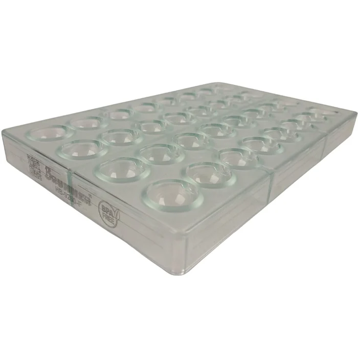 Forma de Chocolate em Policarbonato Bombom Praliné de Cúpula (8g) - Brunner (4)