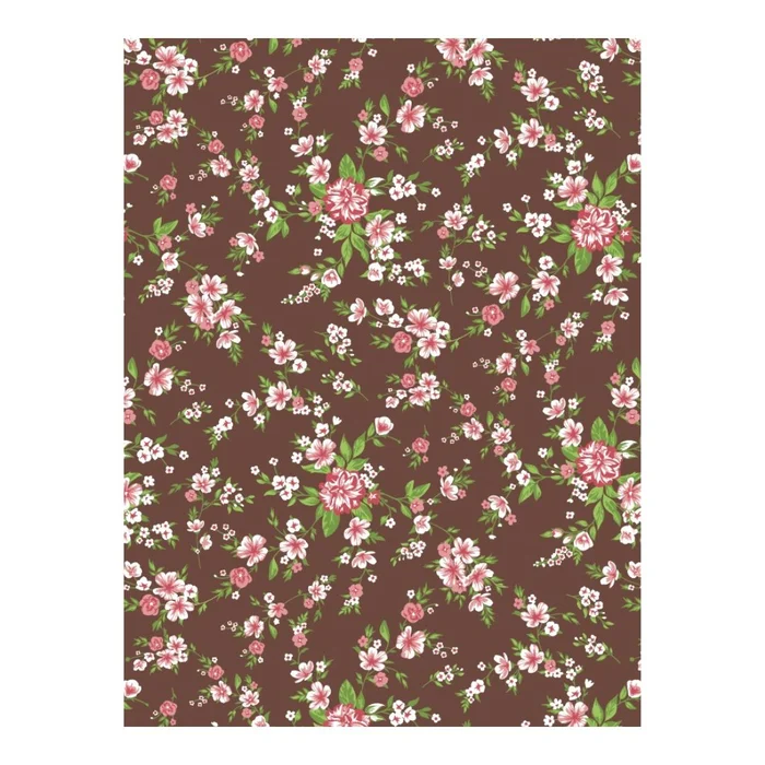 Transfer para Chocolate (40 x 30cm) - Flores da Vovó (9)