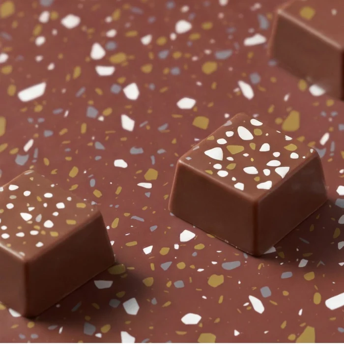 Transfer para Chocolate (40 x 30cm) - Textura Terrazzo (9)