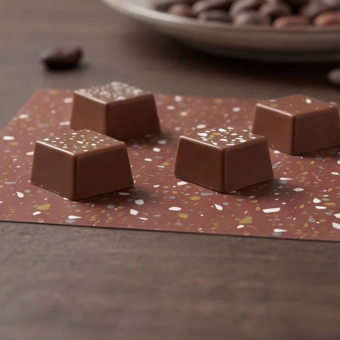 Transfer para Chocolate (40 x 30cm) - Textura Terrazzo (10)