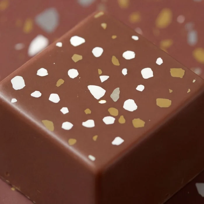 Transfer para Chocolate (40 x 30cm) - Textura Terrazzo (12)