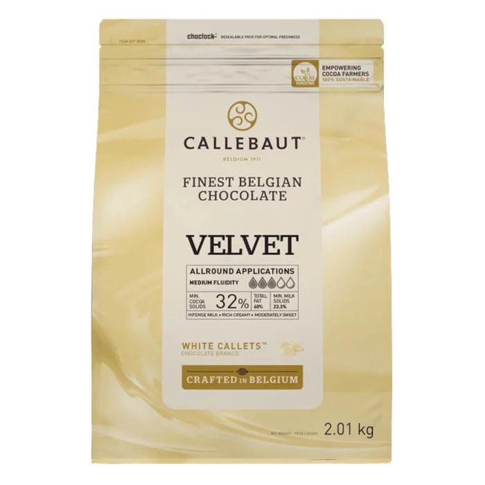 Chocolate Branco Velvet Callebaut 32 - 2kg