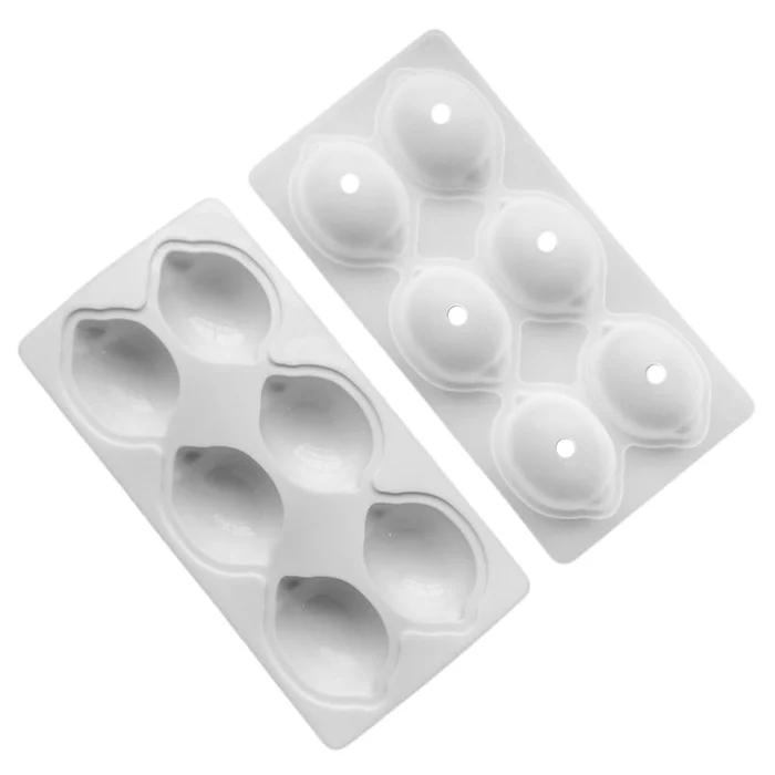 Forma de Mono Porção e Entremet em Silicone Limão (150ml) - Brothers (6)