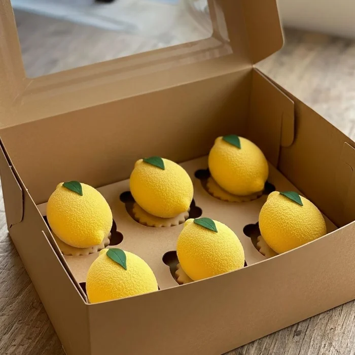 Forma de Mono Porção e Entremet em Silicone Limão (150ml) - Brothers (16)