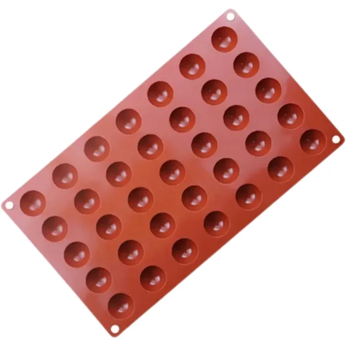 Forma de Mono Porção e Entremet em Silicone Meia Esferas 2,6cm (9ml) - Brothers (6)