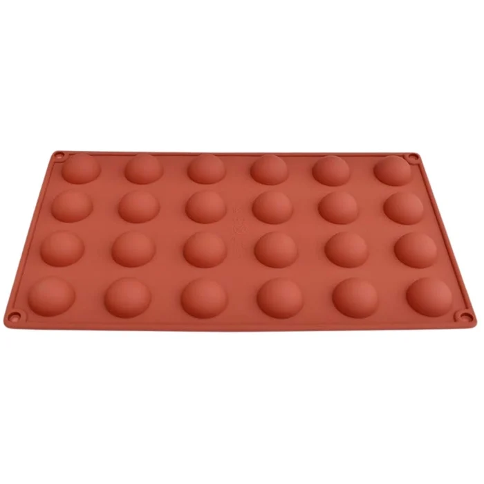 Forma de Mono Porção e Entremet em Silicone Meia Esferas 2,6cm (9ml) - Brothers (7)