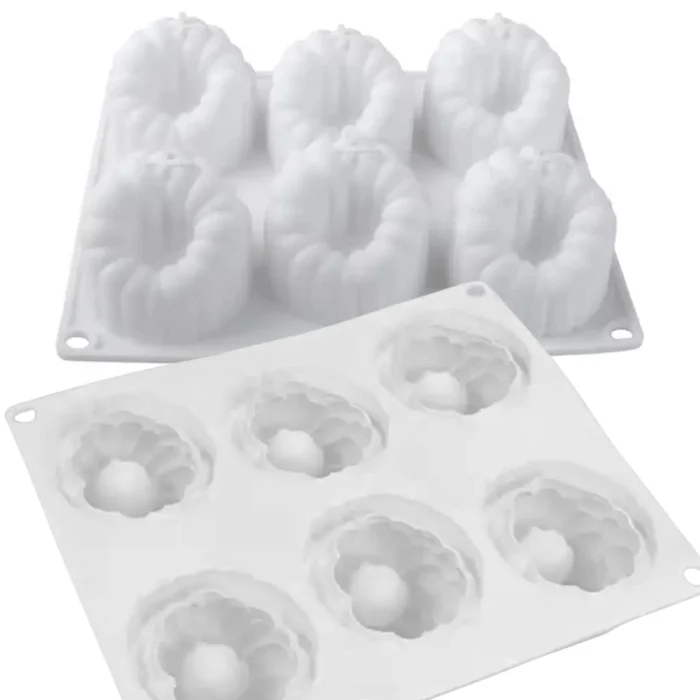 Forma de Mono Porção e Entremet em Silicone Framboesa (90ml) - Brothers (7)