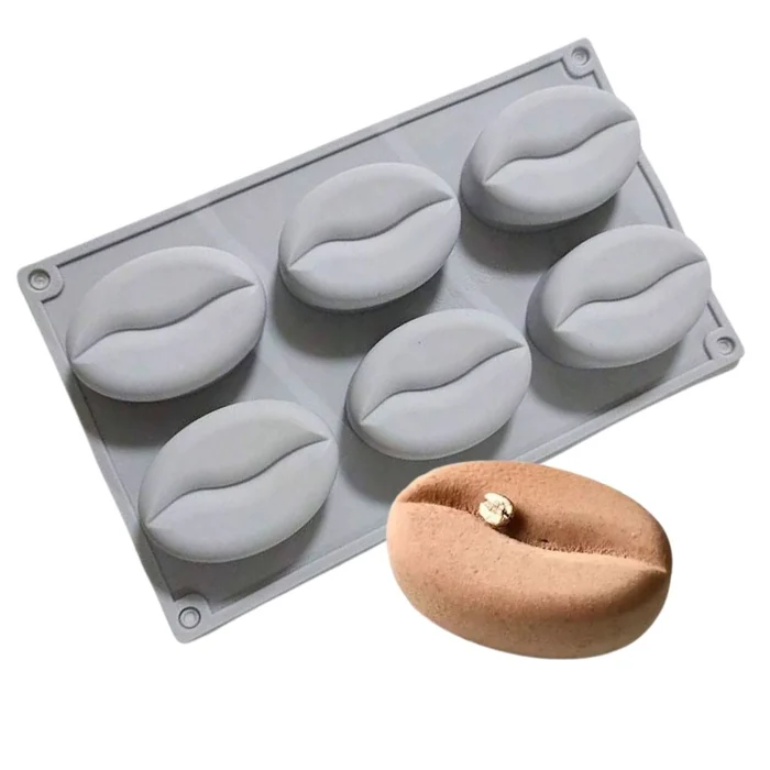 Forma de Mono Porção e Entremet em Silicone Café (60ml) - Brothers (1)